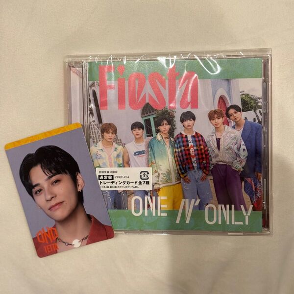 ワンエン ONE N’ ONLY CD Fiesta トレカ TETTA 関哲汰
