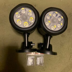 モーションセンサー付き屋外ライト 防水 2個