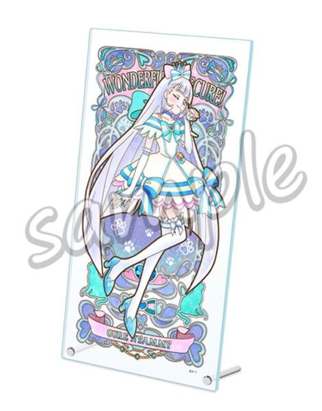 プリキュア アクリルアートボード ワンダフルプリキュア キュアニャミー 未開封