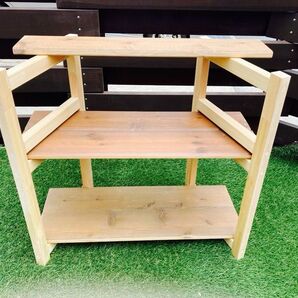カラフル 2way シェルフ 棚 L サイズコンパクト収納 フリマ マルシェ 店舗什器 おしゃれ かわいい 店舗 飾り棚
