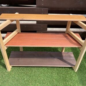 カラフル 2way シェルフ 棚 L サイズ コンパクト収納 フリマ マルシェ 店舗什器 おしゃれ かわいい 店舗 飾り棚