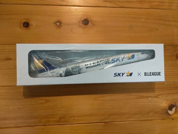 スカイマーク × B.LEAGUEコラボ 飛行機オブジェ【未開封】