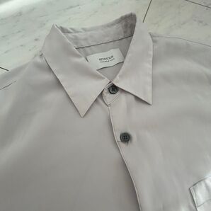 タイムセール 春夏美品 STUDIOUS グレージュシャツ