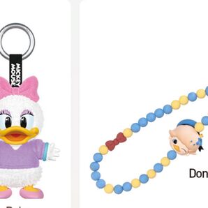 POPMART Disneyデイジーキーチェーン&ドナルドストラップ