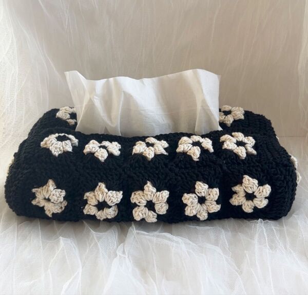 【ハンドメイド】ティッシュケース モチーフ