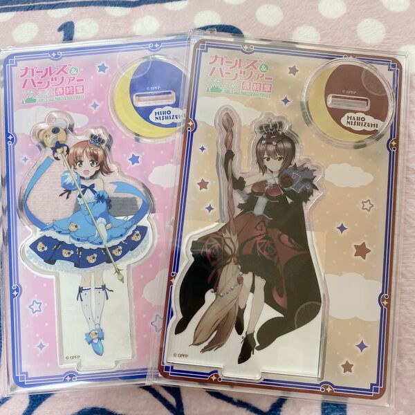 くじ引き堂 ガールズ&パンツァー ガルパン B賞 アクリルスタンド 西住まほ 西住みほ