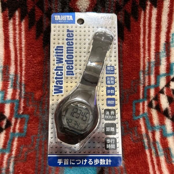 TANITA PD-642 歩数計 腕時計 ブラウン 未使用
