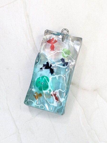 772 金魚ネックレス