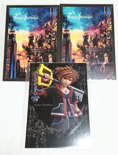ポストカード キングダムハーツ3 リマインド ソラ ゲーム試遊 特典 TGS ジャンプフェスタ カード まとめ セット