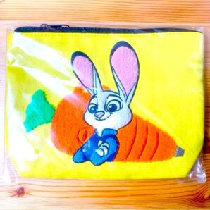 Disney ZOOTOPIA ズートピア Happyくじ C賞 サガラ刺繍ポーチ ジュディ 新品未使用 一番くじ ペンケース