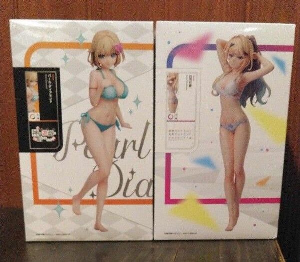 【箱無without a box】エルココ 1/7スケールフィギュア 白河月愛 パール ダイアモンド