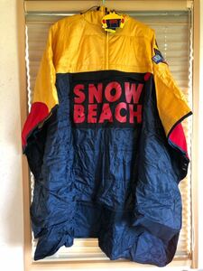 新品 POLO RALPH LAUREN snow beach poncho スノービーチ ポンチョ rrl country sport 1992 1993 stadium p wing snow beach p wing