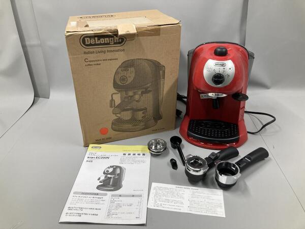デロンギ エスプレッソ・カプチーノメーカー EC200N