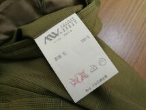 kkyj3756 ■ Melbo ■ メルボ紳士服 パンツ スラックス ボトムス 2タック チェック ウール グリーン 緑 ウグイス色 82 M_画像10