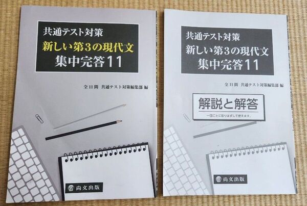 共通テスト対策 新しい第3の現代文 集中完答11 解答付き