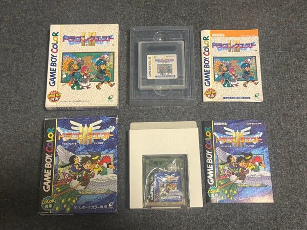 【美品】ドラゴンクエスト1.2 &ドラゴンクエスト3 ゲームボーイカラー ソフト