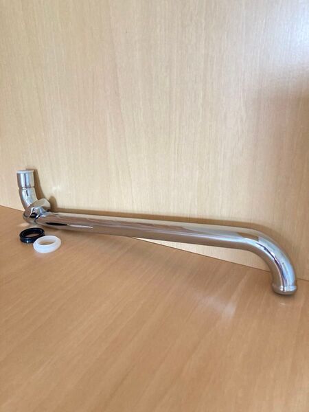 混合水栓 スパウト KVK AKZ310-24 自在パイプ13 240mm