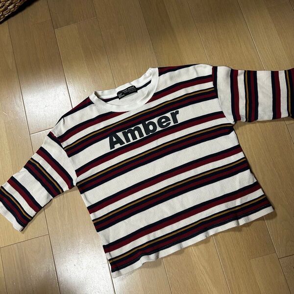CUBE SUGAR 5分袖ワッフルTシャツ ③