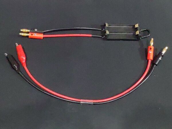 【新品未使用】電池ホルダー+モーター慣らしケーブル セット ミニ四駆