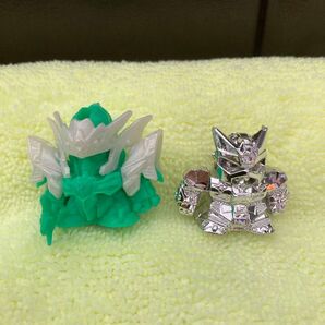 ガン消し SDガンダム ガシャポン 聖龍機マルスドラグーン メッキプラ 烈破頑駄無