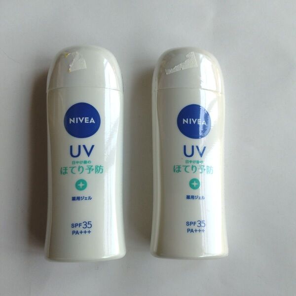 ニベアUV 薬用ジェル SPF35 PA+++ 80g 日焼け止め 紫外線 UVカット 顔 体 せっけんで落とせる 化粧下地