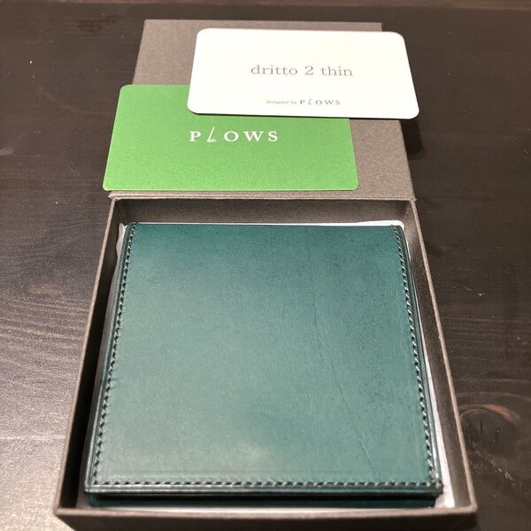 【新品未使用】PLOWS dritto 2 thin もっと小さく薄い財布
