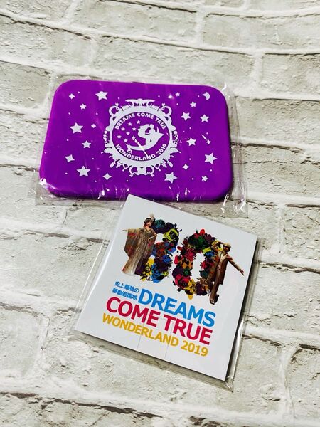 未使用 ドリカムワンダーランド ティッシュケース&メモパッドセット DREAMS COME TRUE