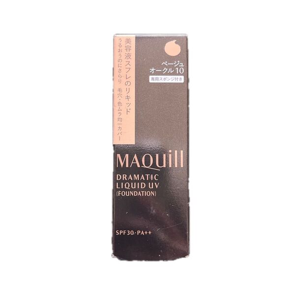 MAQuillAGE ドラマティックリキッド UV ベージュオークル10 27g