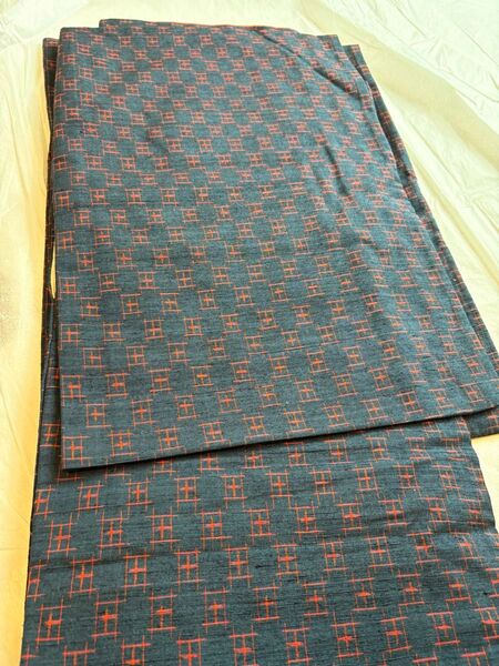★美品★ 紬 小紋 袷 身丈159センチ