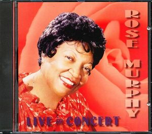 ローズ・マーフィー/Rose Murphy - Live in Concert　4枚同梱可能　b7B000050SA6