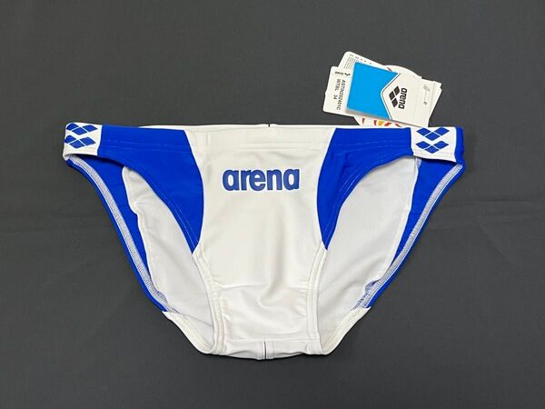 新品 arena 水着 白x青 34