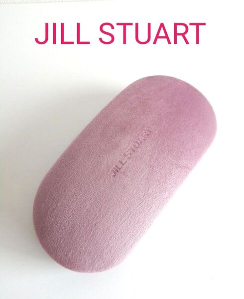 JILL STUART サングラスケース ピンク(ベルベット調)