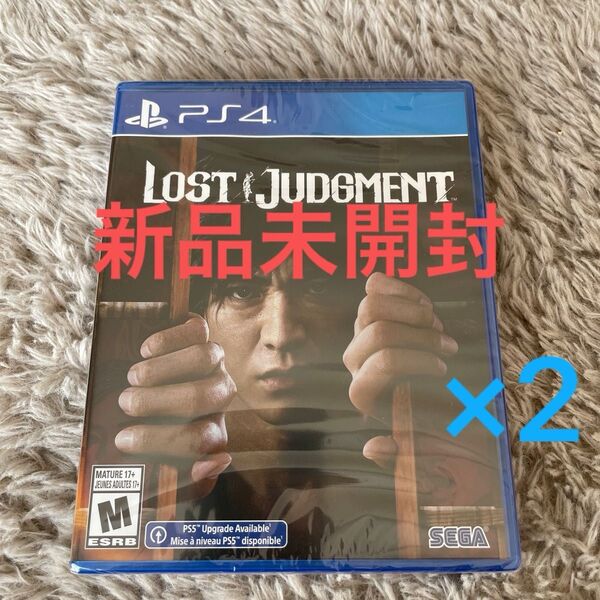 新品 Lost Judgment ロストジャッジメント 裁かれざる記憶(輸入版:北米) - PS4