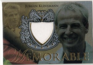 Jurgen Klinsmann ＜ 2011 Futera Unique Memorable ＞ 450枚限定 ジャージ