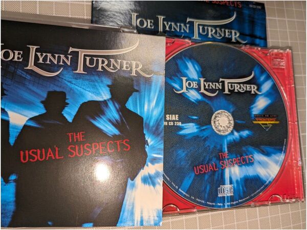 輸入盤 紙のケース入り Joe Lynn Turner 「 The Usual Suspects 」ジョー・リン・ターナー