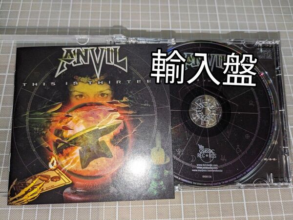 輸入盤 ANVIL アンヴィル アンビル 「THIS IS THIRTEEN」CD