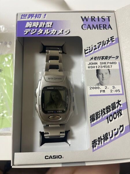 CASIO Wrist Camera デジタル腕時計 リストカメラ2220*JA