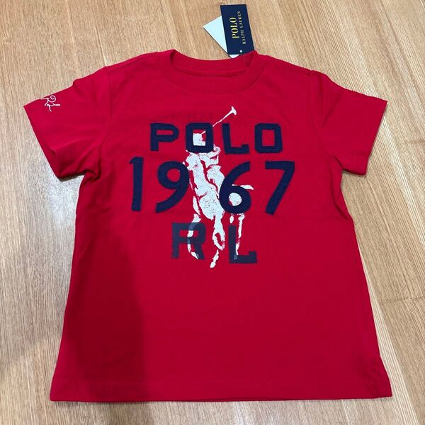 【新品タグ付き】ラルフローレン 半袖Tシャツ 110