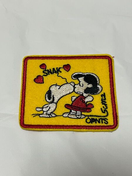 SNOOPY ワッペン スヌーピー キャラクター PEANUTS