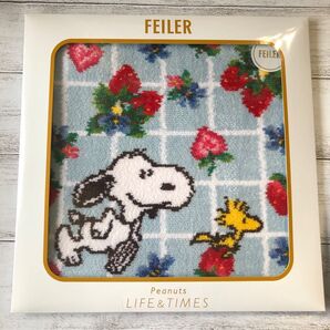 FEILER タオルハンカチ スヌーピー コラボ 阪急限定品 2枚セット