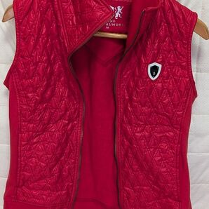 VIVOLAJAPAN RUMORE キルティングベスト レッド M