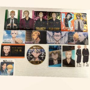 東京リベンジャーズ ウエハースカード 名刺カード コースター アクリルカード クリアカード しおり