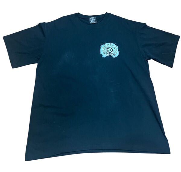 【新品未使用ですが訳あり】【ラスト1点】ノーブランド Tシャツ クロスデザイン 半袖