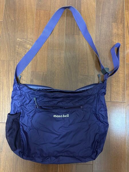 mont-bell ショルダーバッグ 紫