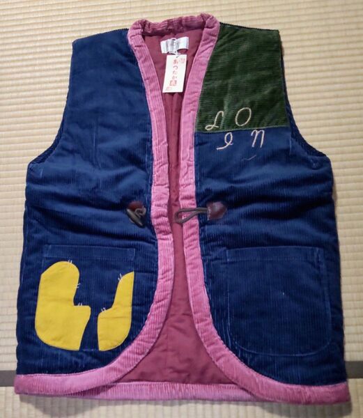 中綿入り あったかベスト (M) 新品