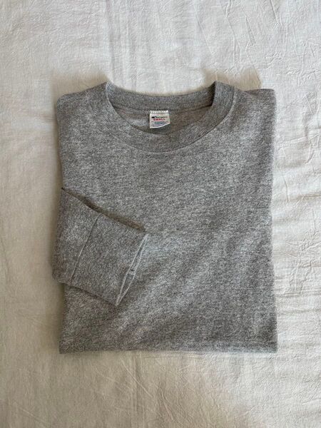 1980s CHAMPION 88/12 PLAIN L/S T-SHIRT USA製 トリコタグ ヴィンテージ