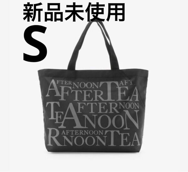 アフタヌーンティー スリットポケット付きロゴバッグS エコバッグ