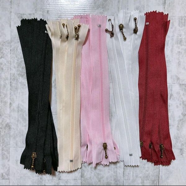 50本セット ファスナー まとめ売り ハンドメイド 手芸 裁縫 ジッパー ハンドクラフト DIY