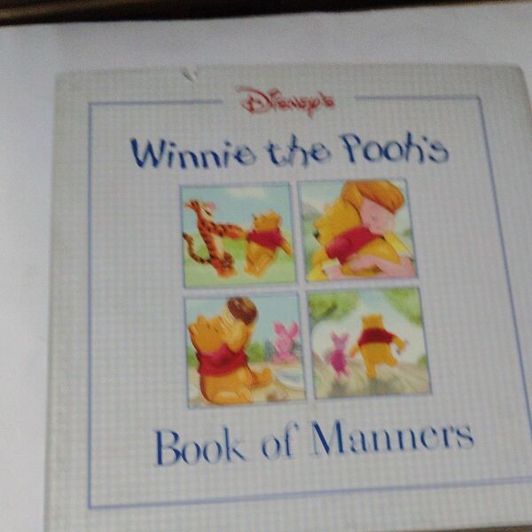 Disney Winnie the Pooh's Book of Manners 絵本