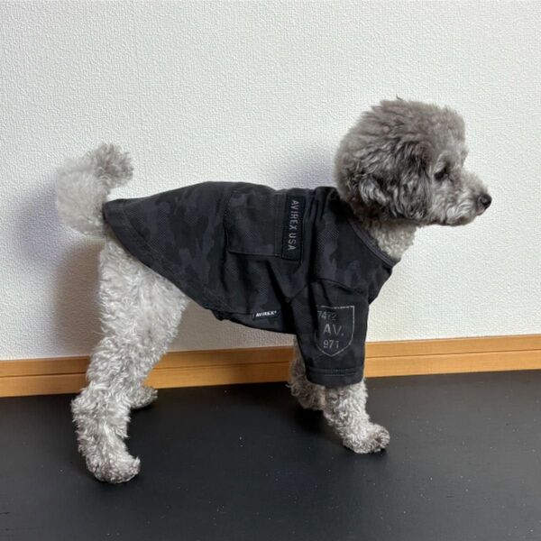犬用 古着 AVIREX ファティーグTシャツ サイズL